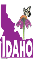 Load image into Gallery viewer, Idaho Butterfly T-shirt
